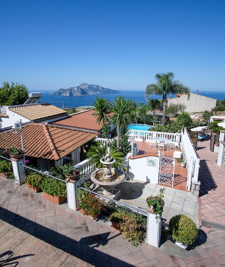 Вилла The Garden On Capri Масса-Лубренсе Экстерьер фото