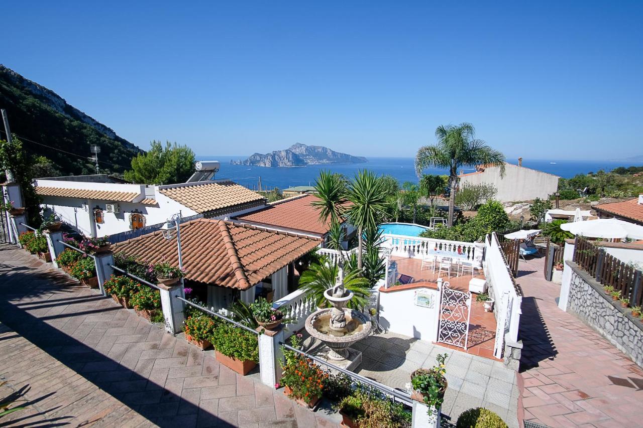 Вилла The Garden On Capri Масса-Лубренсе Экстерьер фото