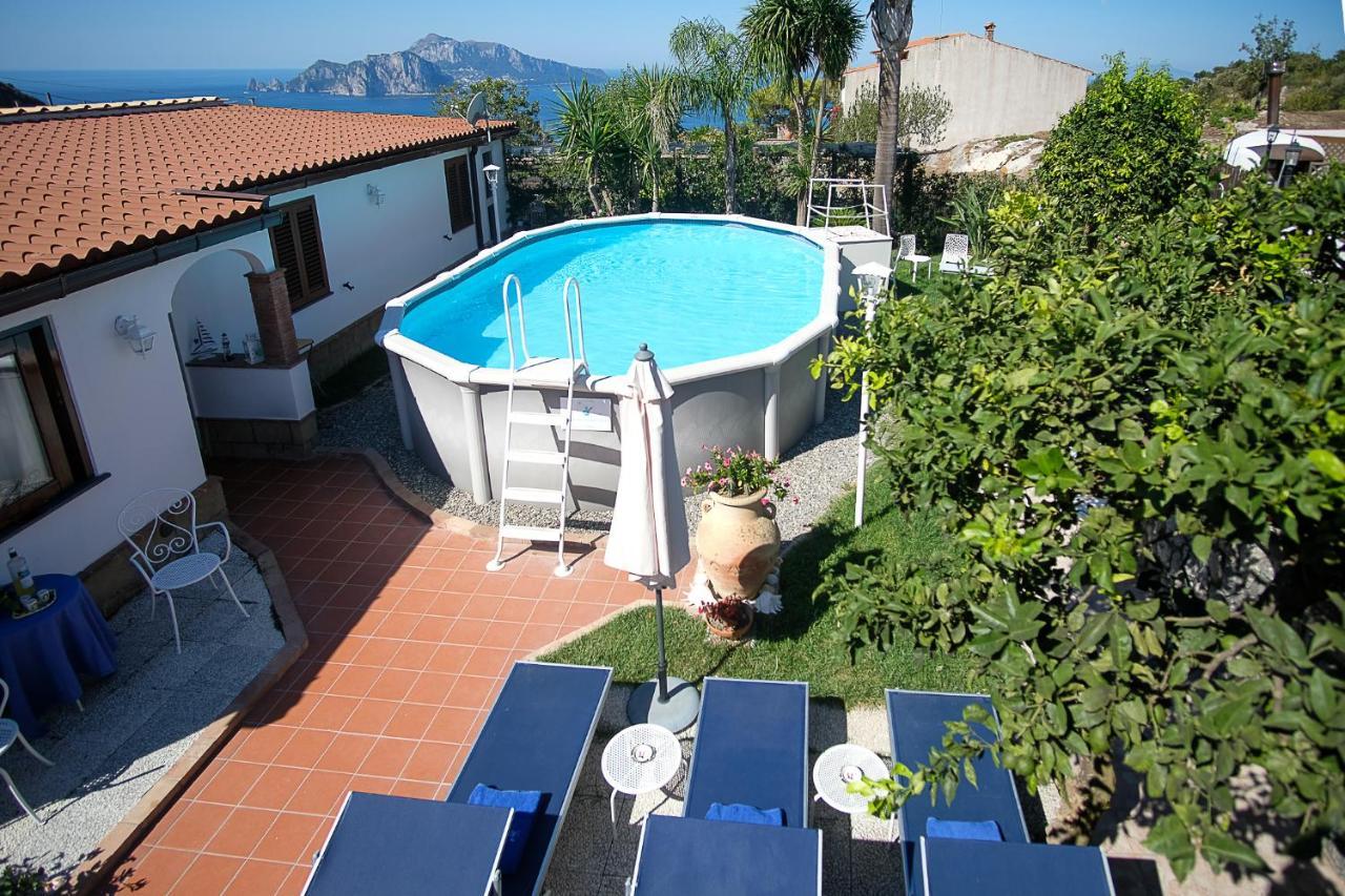 Вилла The Garden On Capri Масса-Лубренсе Экстерьер фото