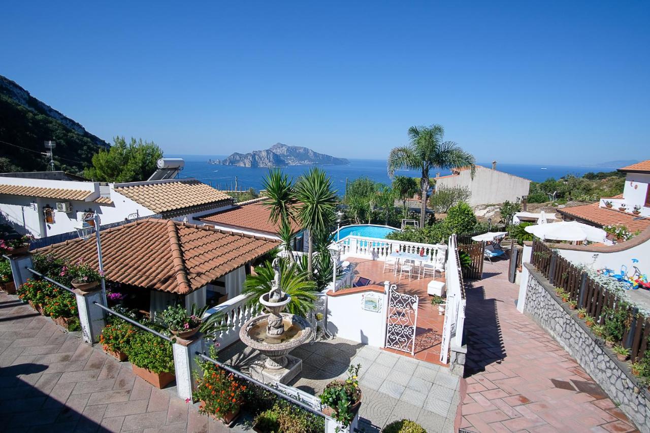 Вилла The Garden On Capri Масса-Лубренсе Экстерьер фото