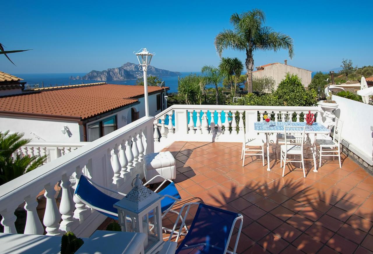 Вилла The Garden On Capri Масса-Лубренсе Экстерьер фото