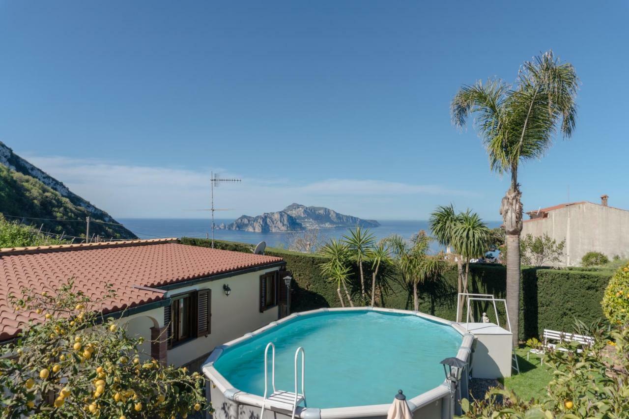 Вилла The Garden On Capri Масса-Лубренсе Экстерьер фото