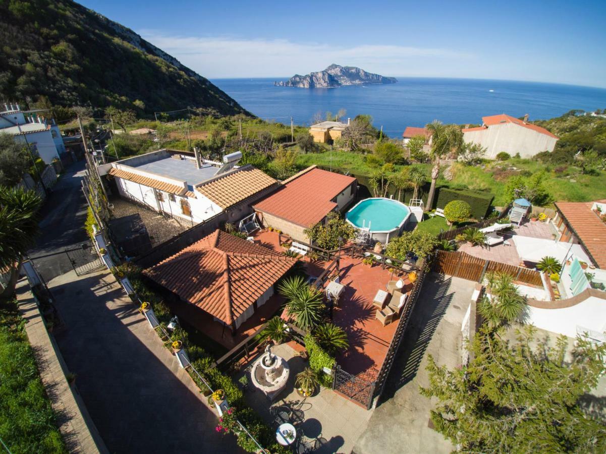 Вилла The Garden On Capri Масса-Лубренсе Экстерьер фото