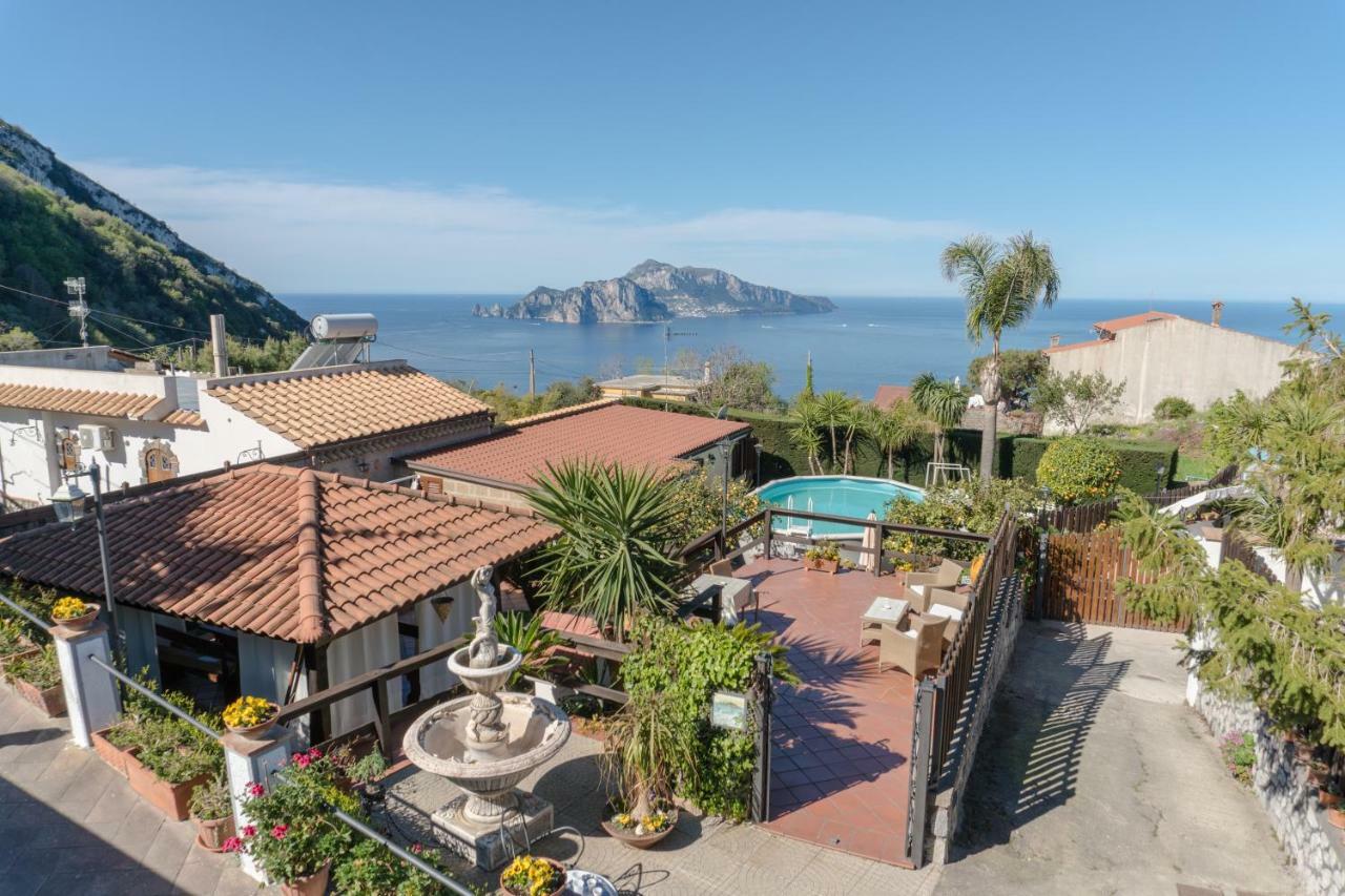 Вилла The Garden On Capri Масса-Лубренсе Экстерьер фото